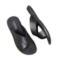 Sandália Masculina Ergonômica de Couro Antiderrapante Ferrazi