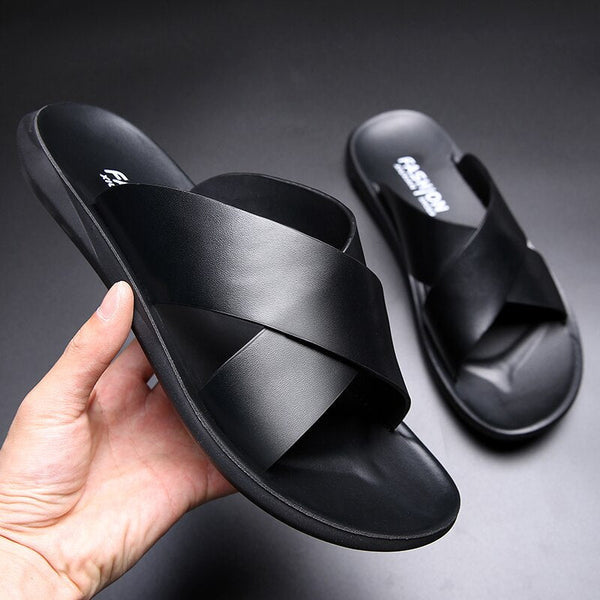 Sandália Masculina Premium Horizonte Urbano Jazz, Estilo e Segurança em Todos os Momentos