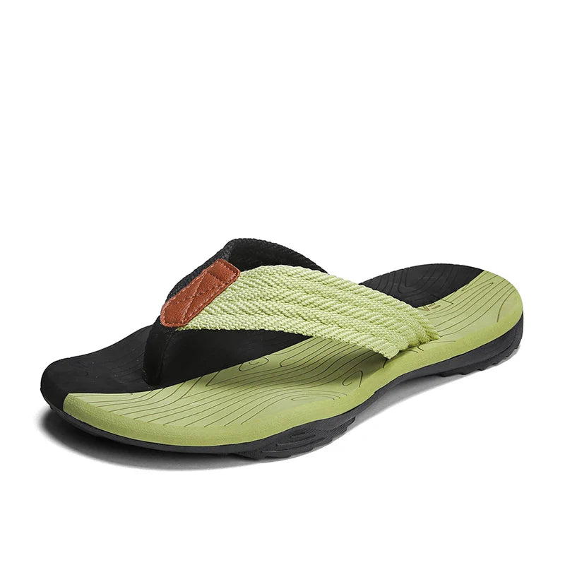 Sandália Masculina Solado Antiderrapante Horizonte Jazz Vitalidade, Conforto Seguro Para o Dia a Dia