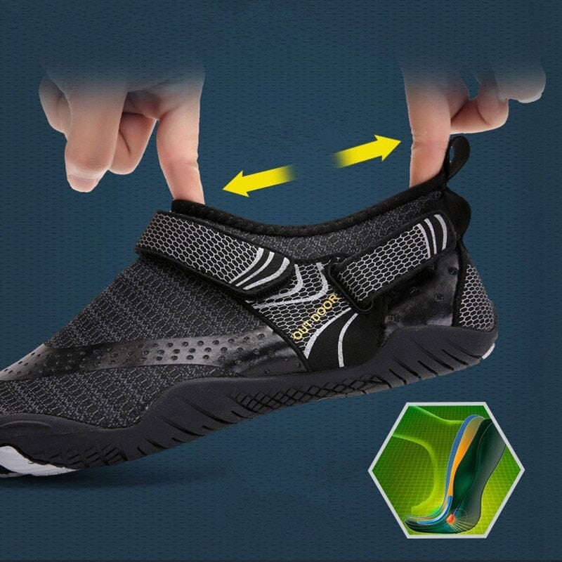 Sapatilha Aquática Neoprene Drenagem Prisma Atlântico, Proteção e Conforto em Todos os Terrenos