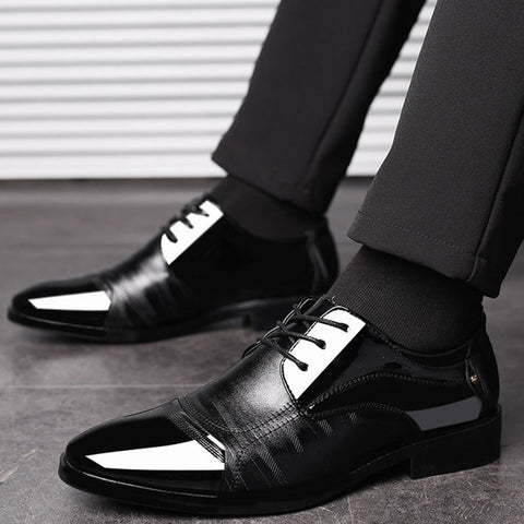 Sapato Social Liso Eclipse Urbano Virtude, Elegância e Conforto em Todas as Ocasiões
