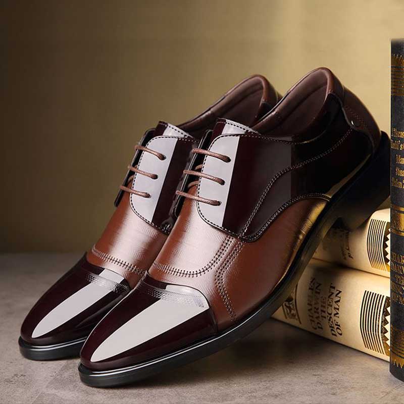Sapato Social Liso Eclipse Urbano Virtude, Elegância e Conforto em Todas as Ocasiões