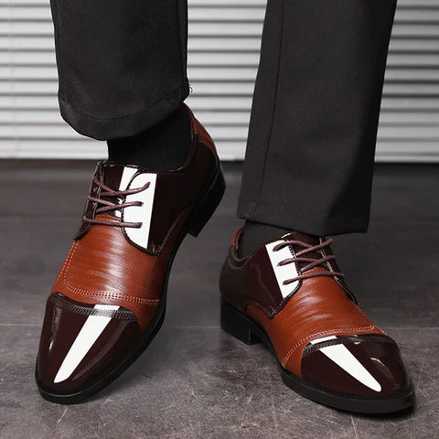 Sapato Social Liso Eclipse Urbano Virtude, Elegância e Conforto em Todas as Ocasiões