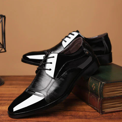 Sapato Social Liso Eclipse Urbano Virtude, Elegância e Conforto em Todas as Ocasiões