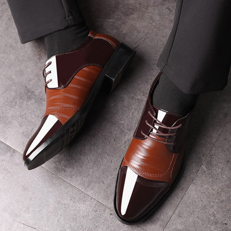 Sapato Social Liso Eclipse Urbano Virtude, Elegância e Conforto em Todas as Ocasiões