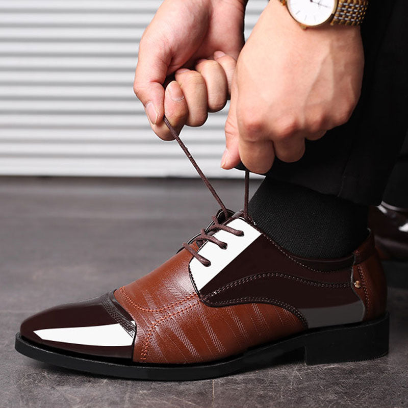 Sapato Social Liso Eclipse Urbano Virtude, Elegância e Conforto em Todas as Ocasiões