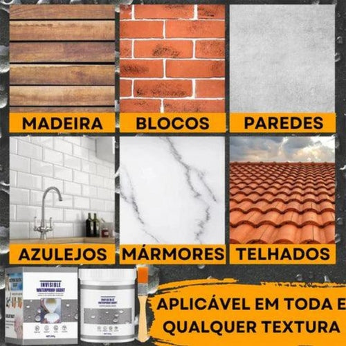 Selante Impermeável para Reparo de Infiltrações e Vazamentos Ferrazi