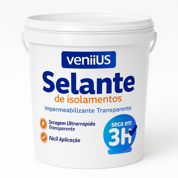 Selante para Impermeabilização de Infiltrações e Vazamentos Veniius | 20 Litros