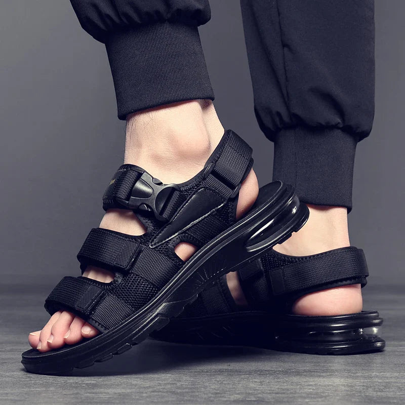 Sandália Masculina Sola Ultragel Prisma Horizonte, Conforto Prolongado em Todos os Passos