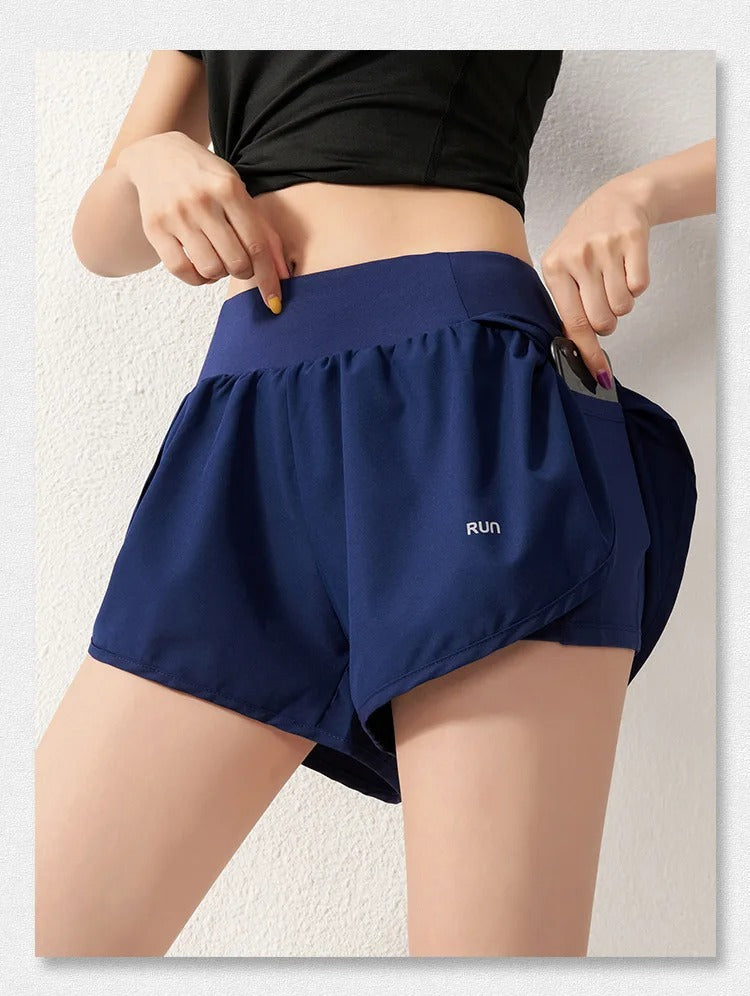 Short Legging Feminino Esportivo com Bolso Ferrazi