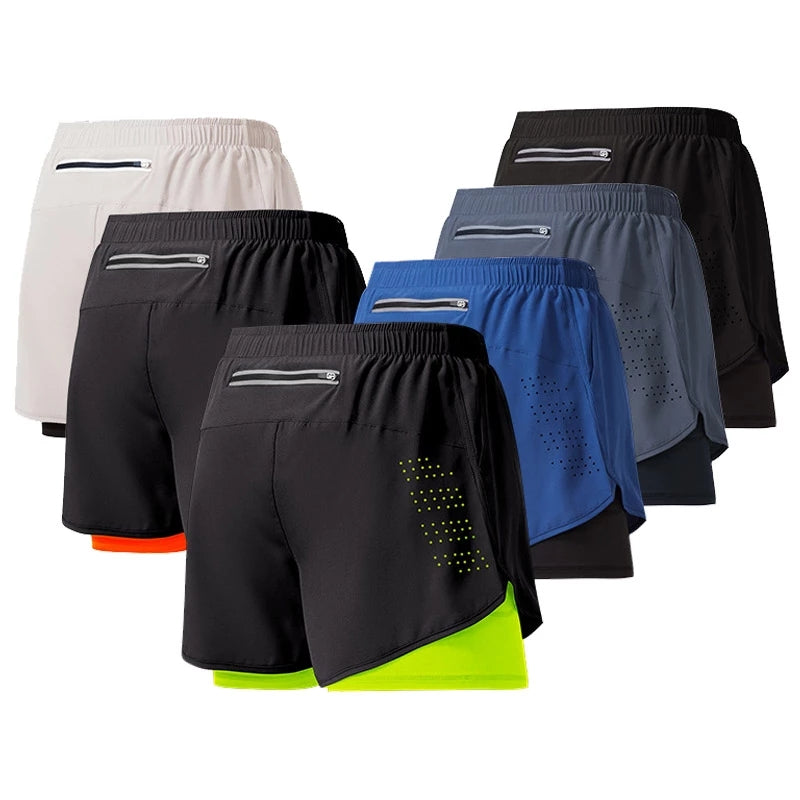Short Masculino Esportivo Duplo Ferrazi
