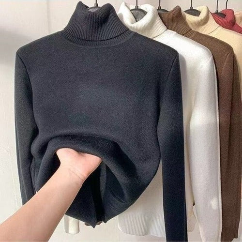 Suéter Feminino Forrado em Veludo Ferrazi