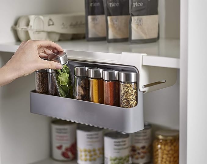 Suporte Organizador para Armário com 6 Potes Ferrazi