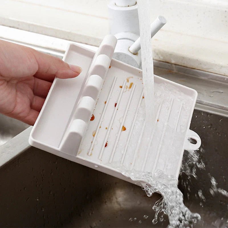 Suporte de Utensílios de Silicone para Cozinha | OrganizePro