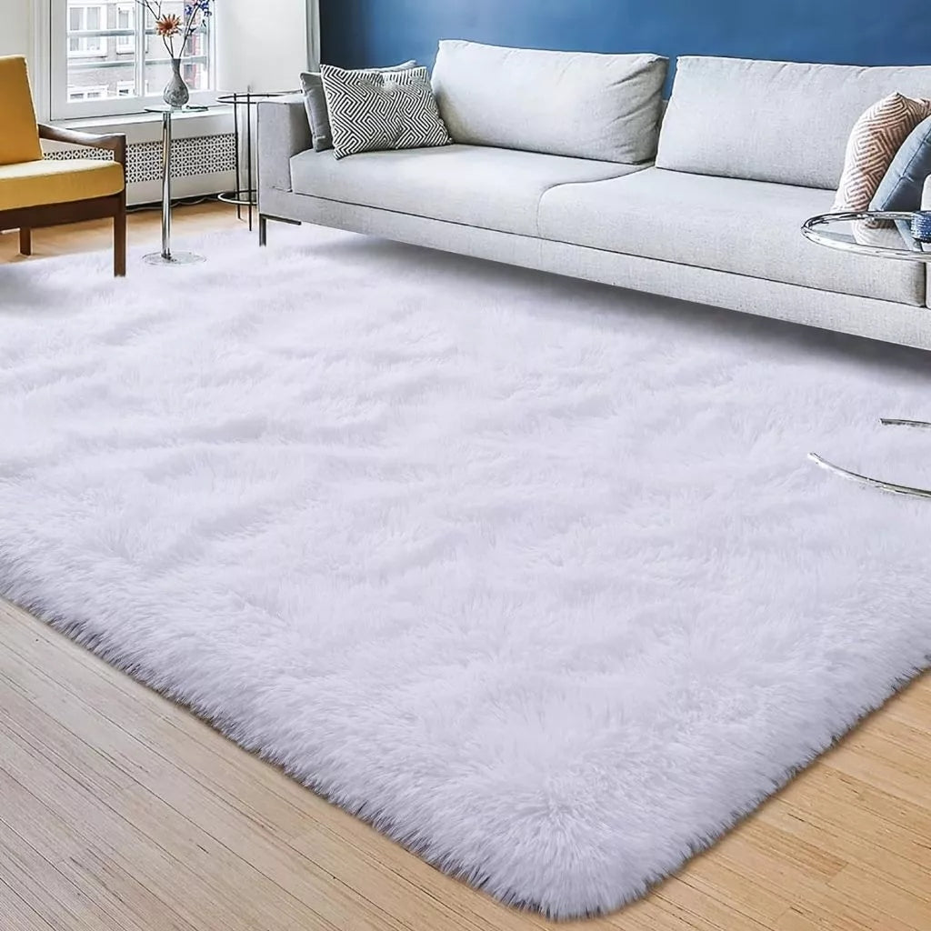 Tapete Decorativo para Sala Felpudo Macio Ferrazi