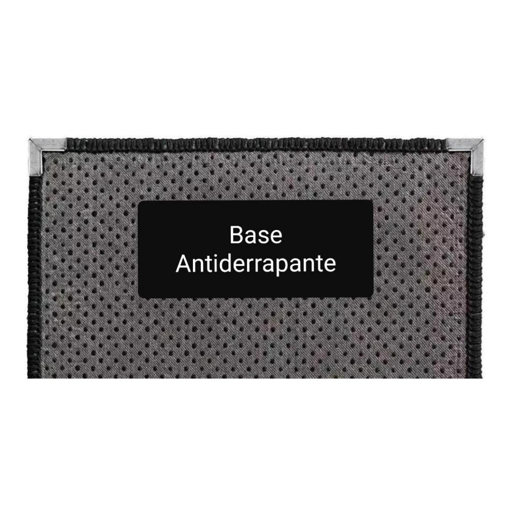 Tapete Passadeira Estampado Tipo Sisal Antiderrapante Ferrazi