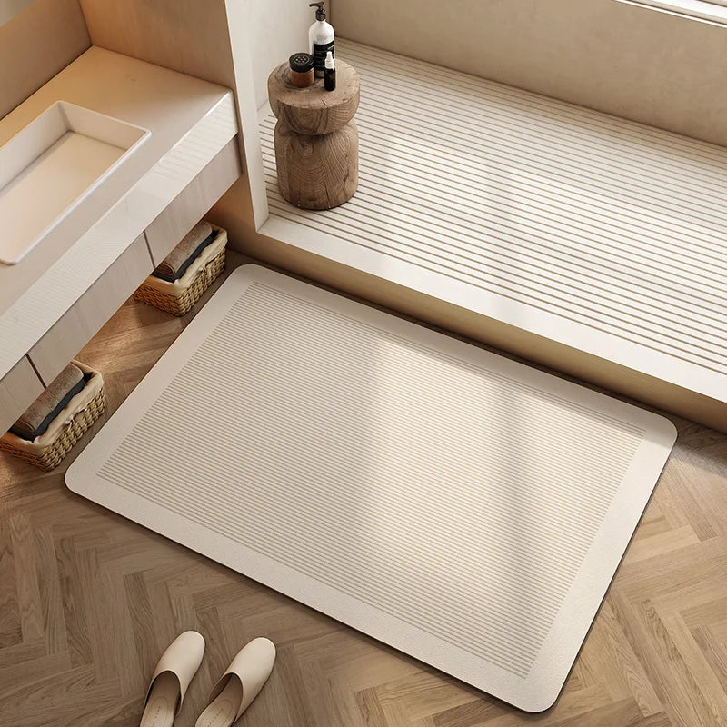 Tapete de Banheiro Absorvente Minimalista Ferrazi