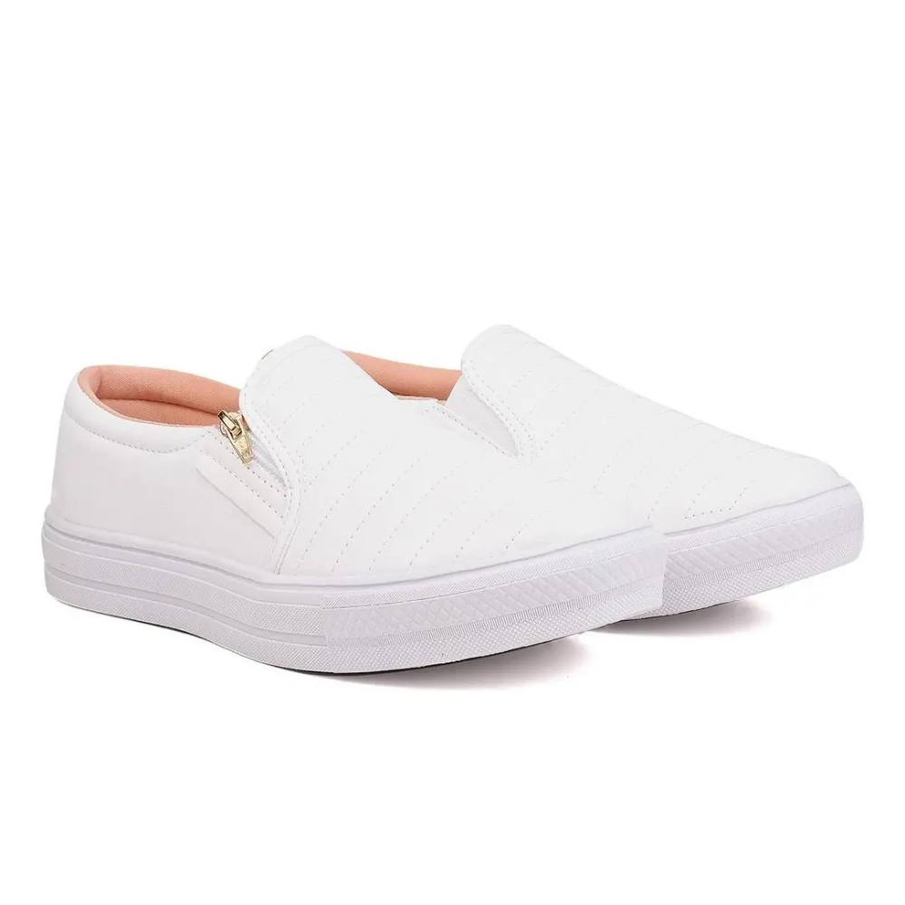 Tênis Feminino Slip On Casual Macio Anatômico Ferrazi