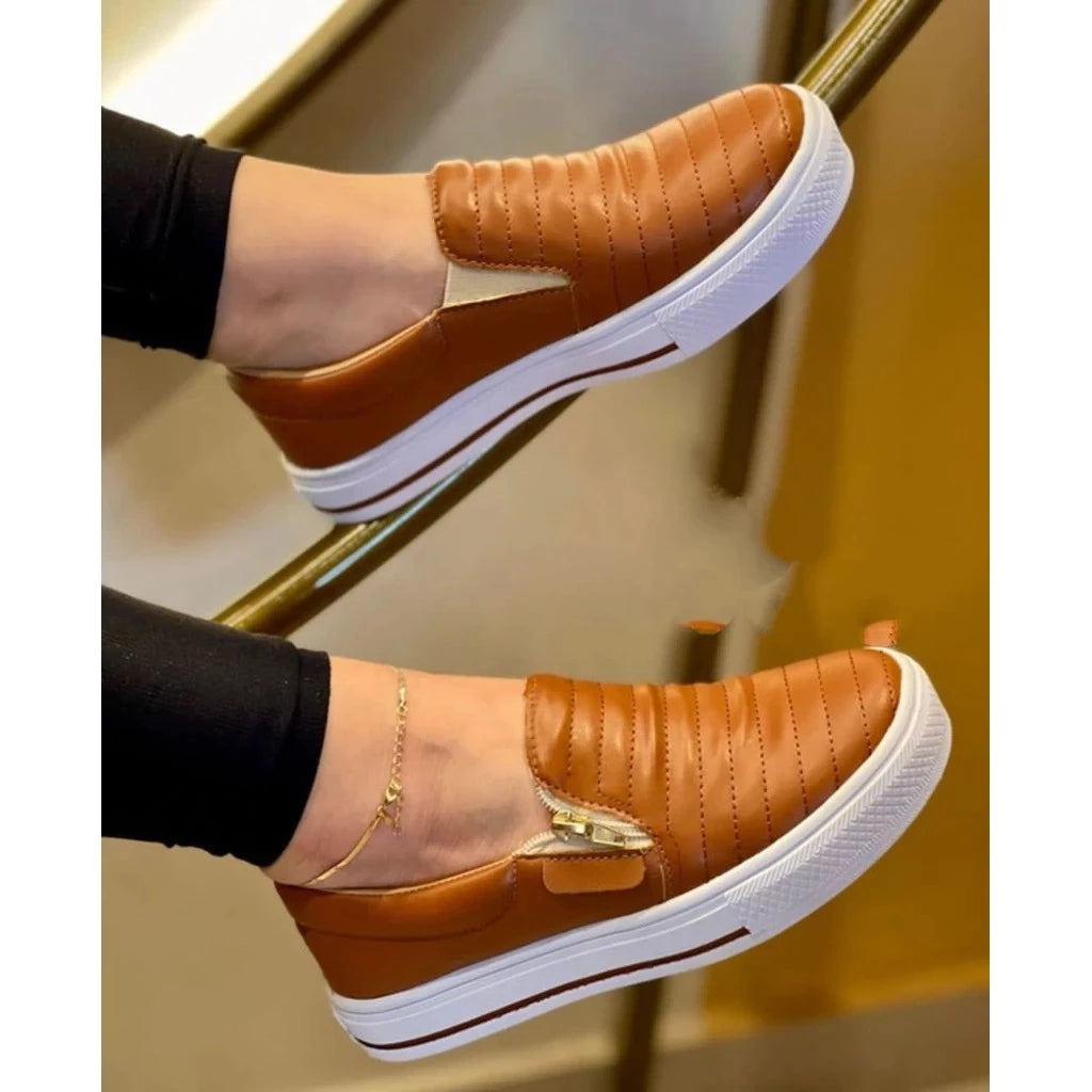 Tênis Feminino Slip On Casual Macio Anatômico Ferrazi
