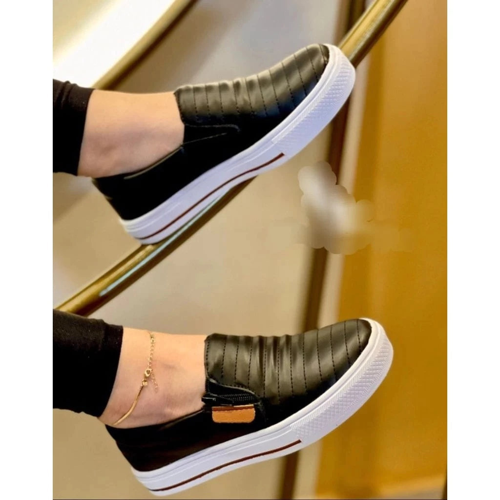 Tênis Feminino Slip On Casual Macio Anatômico Ferrazi