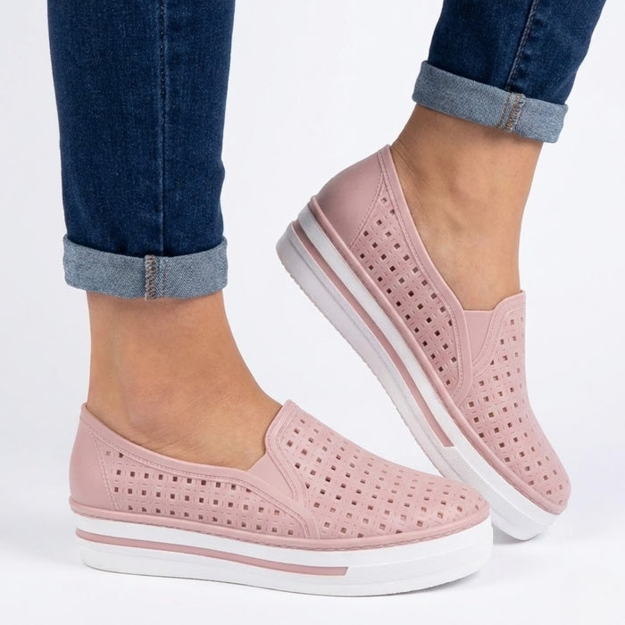 Tênis Feminino Slip On Leve e Respirável Ferrazi