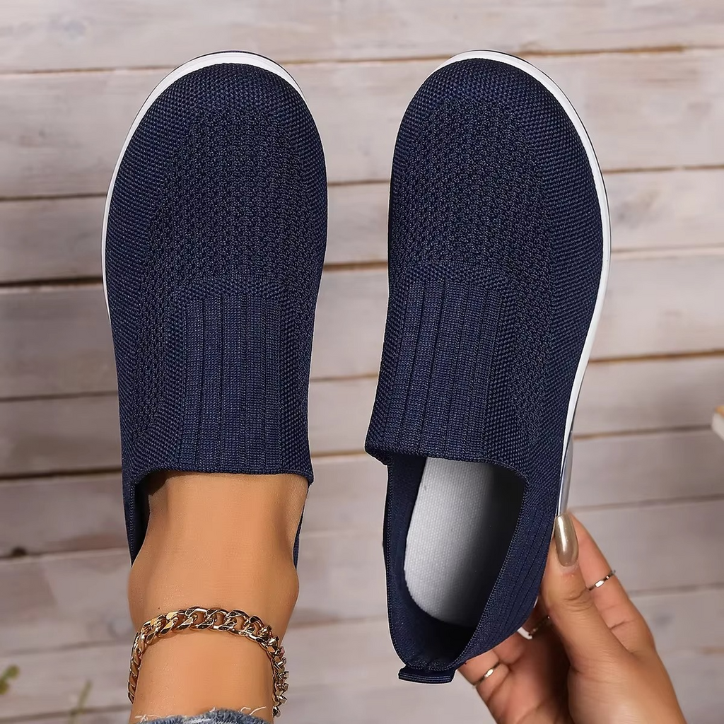 Tênis Feminino Slip On com Amortecimento Leve e Antiderrapante Ferrazi