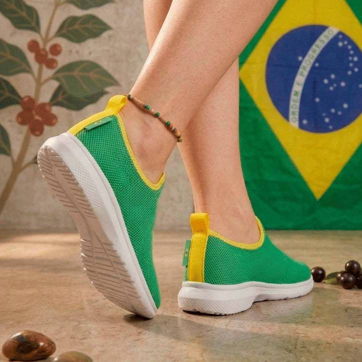 Tênis Meia Feminino Slip On Leve e Confortável Ferrazi - Compre 1 Leve 2