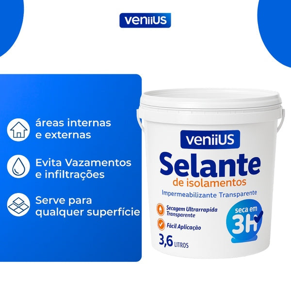 Vedante Impermeável com Proteção Total contra Infiltrações e Vazamentos Ferrazi