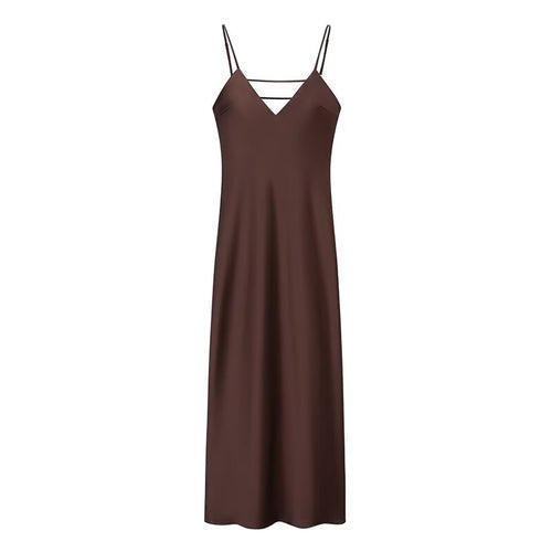 Vestido Feminino Elegante de Verão com Decote V Ferrazi