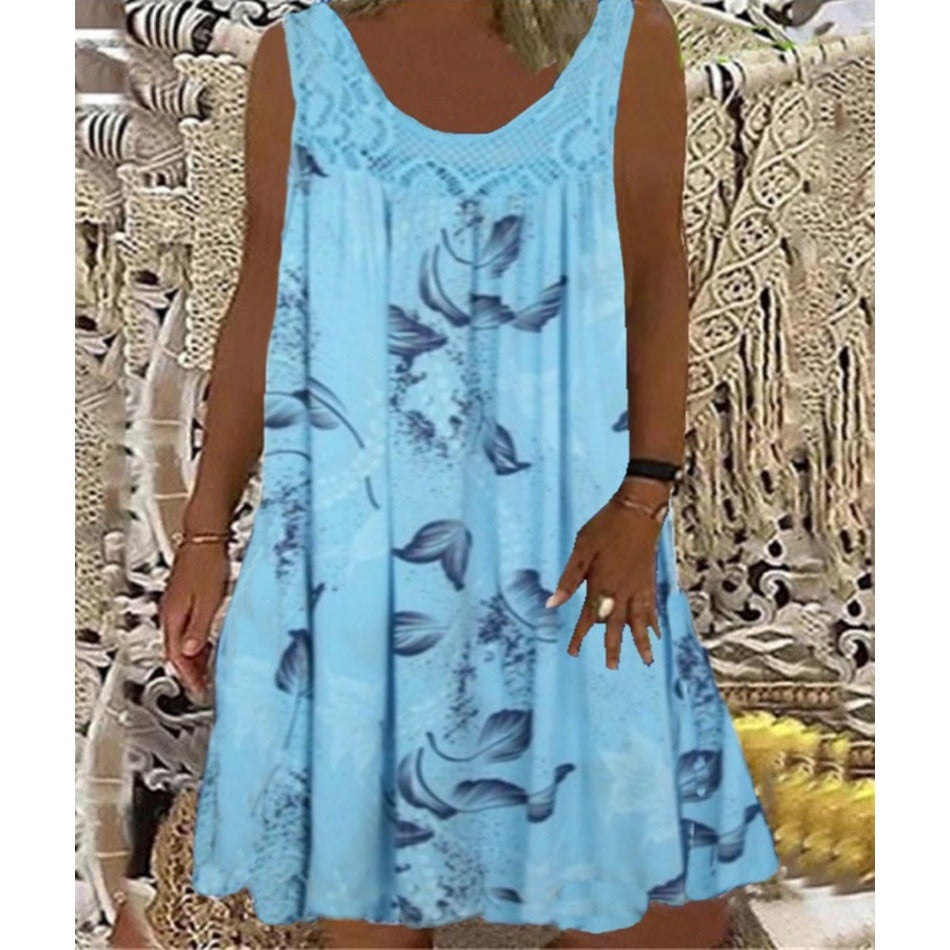 Vestido Feminino de Verão Floral Solto Ferrazi