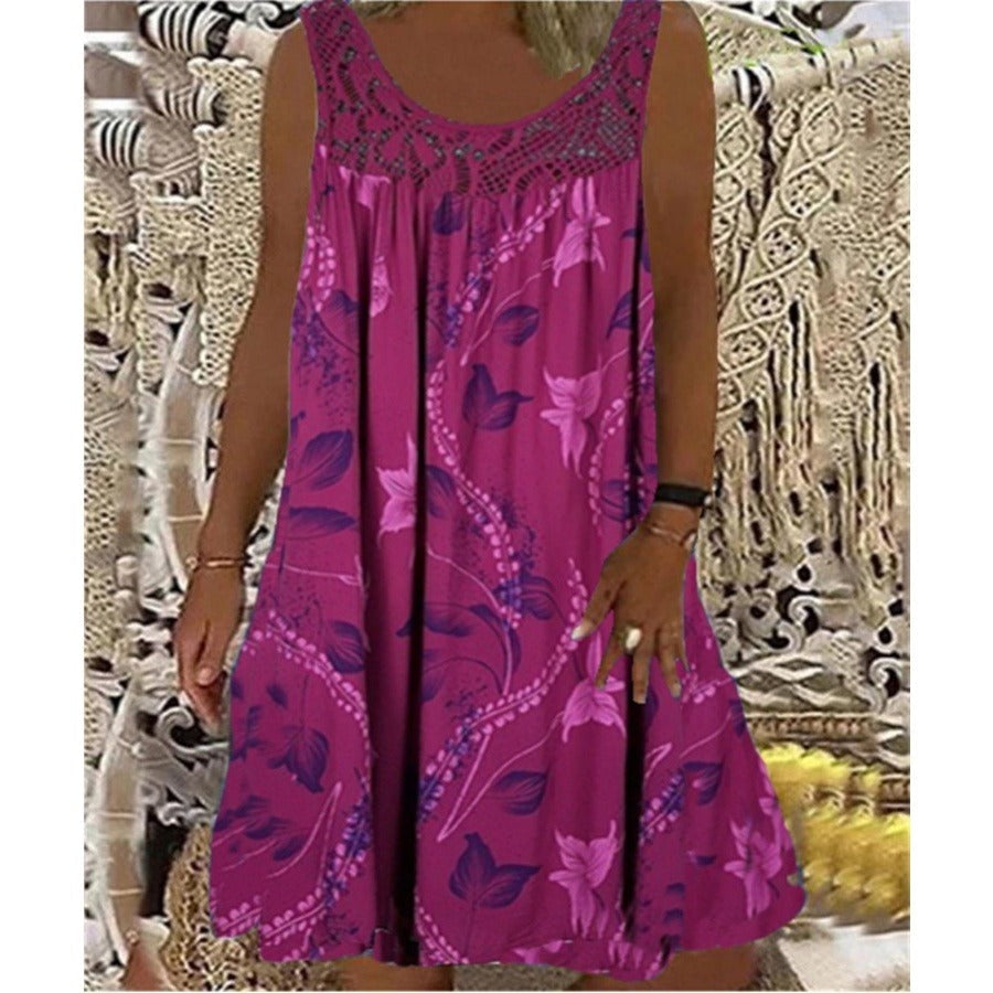 Vestido Feminino de Verão Floral Solto Ferrazi