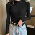 Blusa Gola Alta Trama Aurora Calma, Conforto Elegante para o Inverno