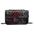 Bolsa Transversal Sintético Arte Prisma Onda, Estilo Exclusivo com Versatilidade