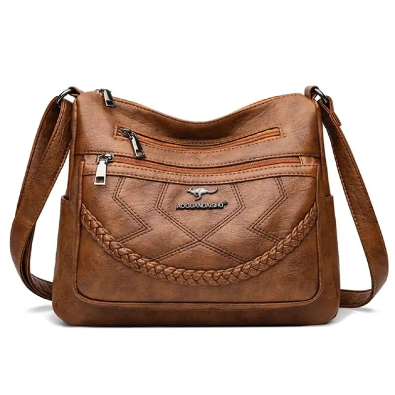 Bolsa Transversal Premium Aura Clássica Virtude, Elegância Atemporal Para Todas as Ocasiões
