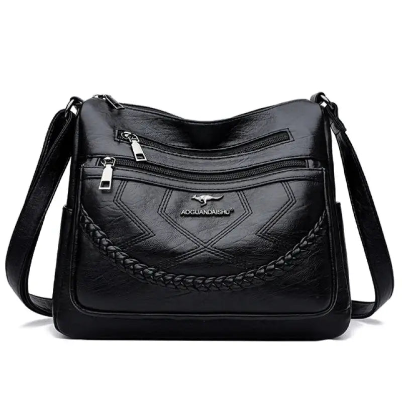 Bolsa Transversal Premium Aura Clássica Virtude, Elegância Atemporal Para Todas as Ocasiões