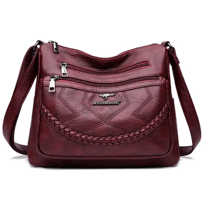 Bolsa Transversal Premium Aura Clássica Virtude, Elegância Atemporal Para Todas as Ocasiões