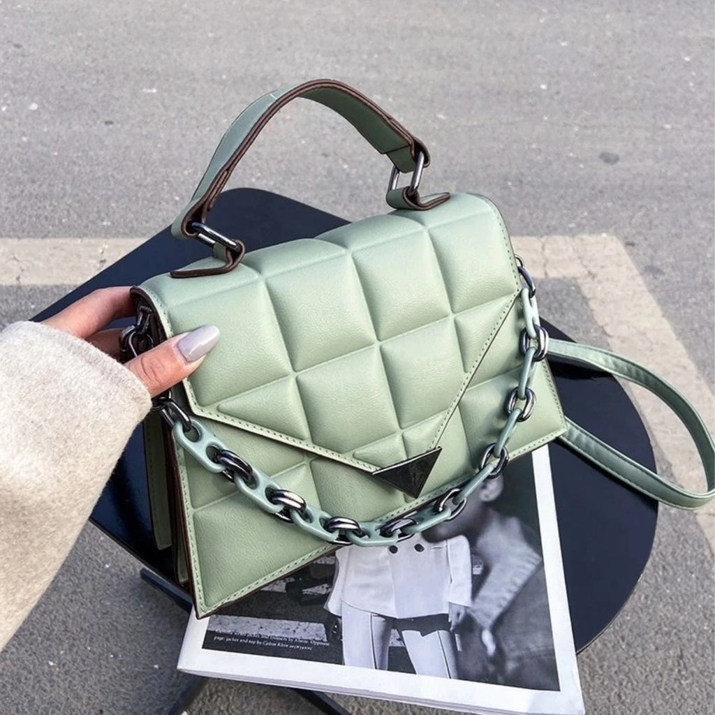 Bolsa Transversal Sintético Prisma Vintage Horizonte, Estilo Atemporal para o Dia a Dia