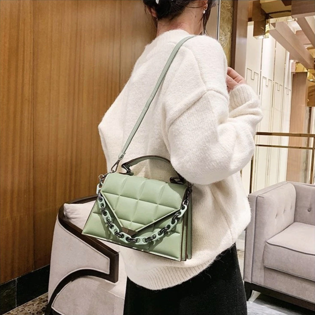 Bolsa Transversal Sintético Prisma Vintage Horizonte, Estilo Atemporal para o Dia a Dia