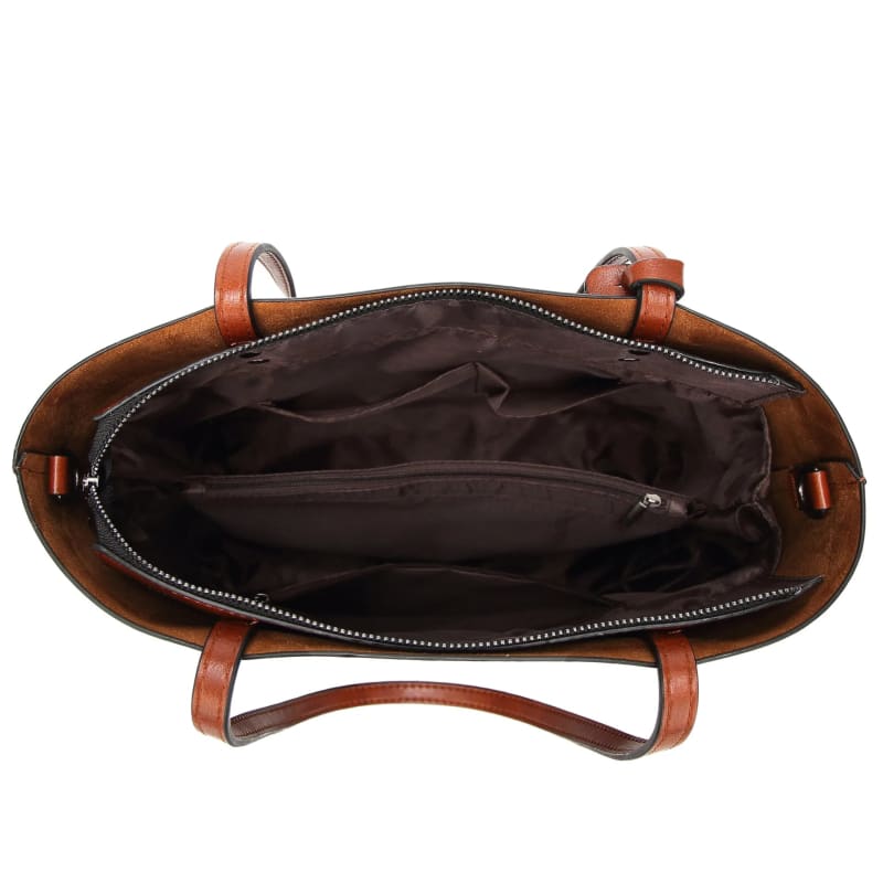 Bolsa Gran Genuíno Horizonte Majestade, Organização Sofisticada Para o Dia a Dia