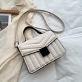 Bolsa Crossbody Acabamento Brilhante Prisma Horizonte, Elegância Versátil Para o Seu Dia a Dia