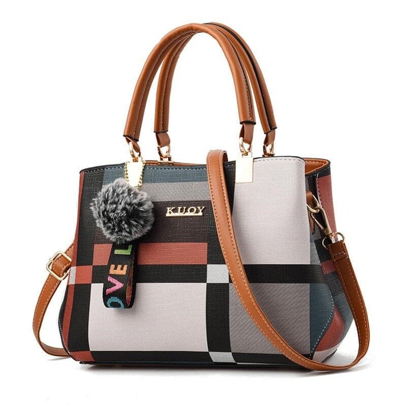 Bolsa Feminina Design Contemporâneo Aura Prisma Distinção, Elegância com Espaço e Praticidade