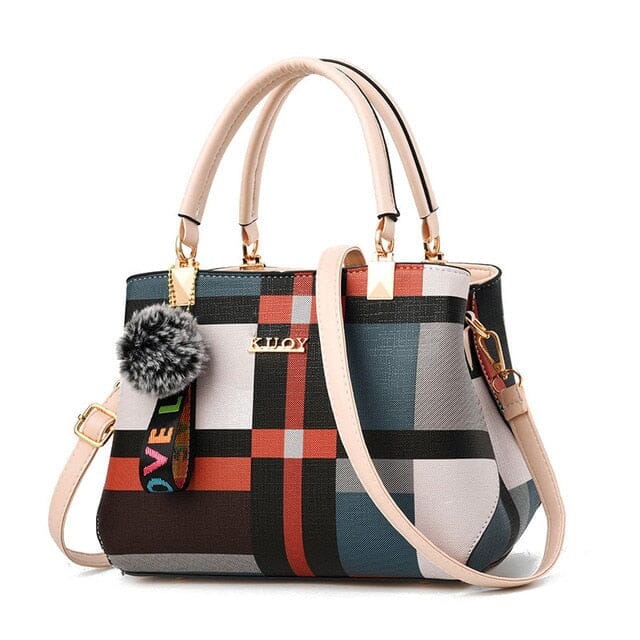 Bolsa Feminina Design Contemporâneo Aura Prisma Distinção, Elegância com Espaço e Praticidade