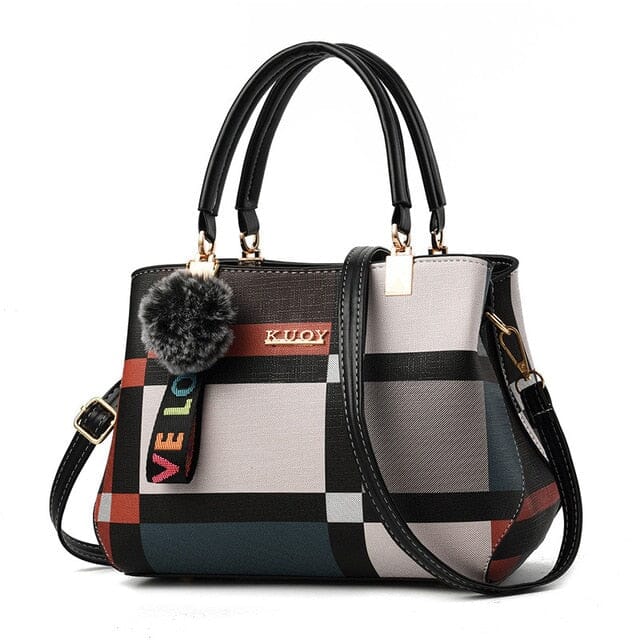 Bolsa Feminina Design Contemporâneo Aura Prisma Distinção, Elegância com Espaço e Praticidade