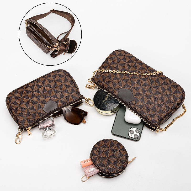 Bolsa Crossbody Sintético Horizonte Jazz Essência, Estilo Atemporal Para Todos os Momentos