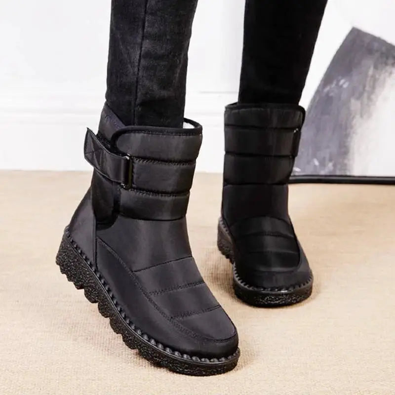 Bota Feminina Isolamento Térmico Horizonte Sereno Gaia, Conforto e Proteção Contra o Frio