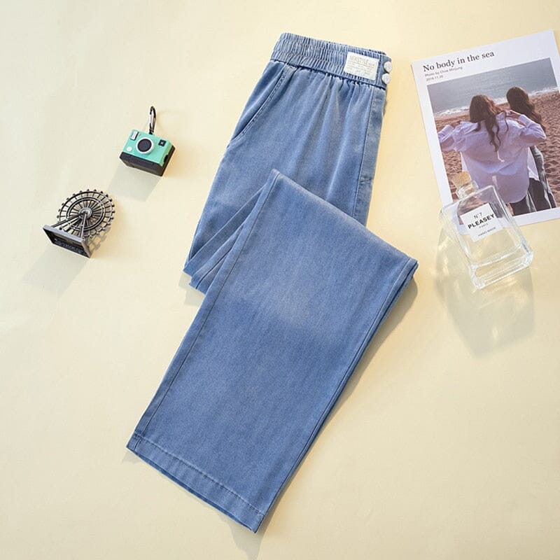 Calça Jeans Tecido Leve Horizonte Jazz Inspiração, Frescor e Conforto em Todos os Momentos