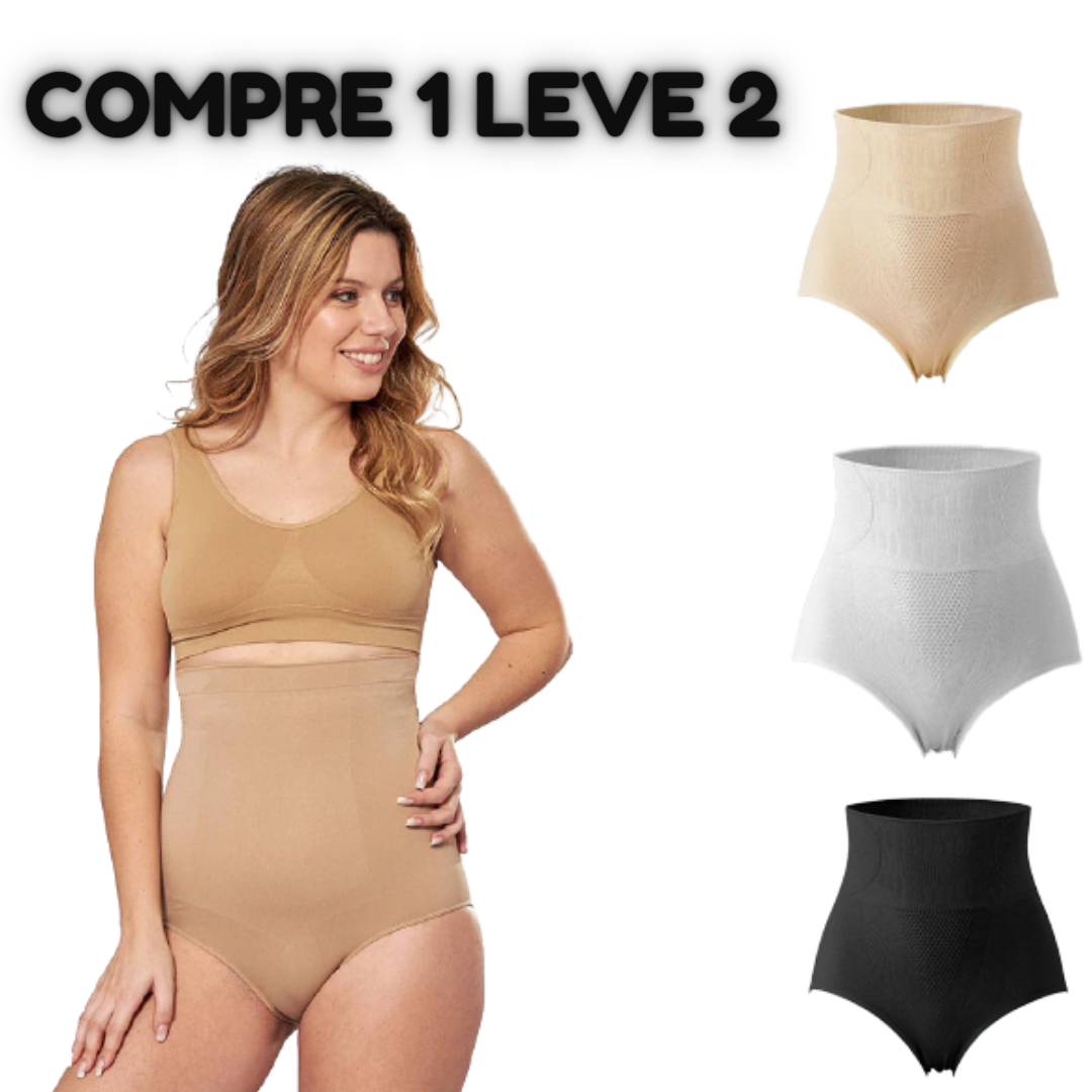Calcinha Modeladora Tecido Inteligente Aura Prisma Vitalidade, Conforto e Saúde Íntima Garantidos
