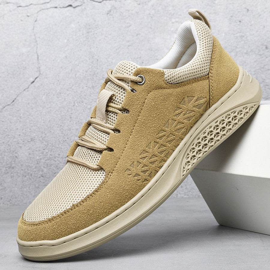 Sapato Casual Suede Leve Bosque Harmonia, Conforto Duradouro e Frescor para o Dia Todo