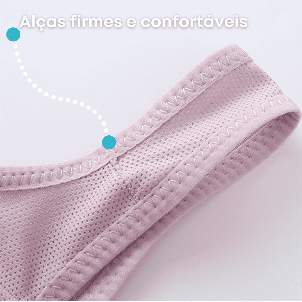 Sutiã Conforto Ergonômico Aura Harmonia Serenidade, Suporte e Leveza o Dia Todo