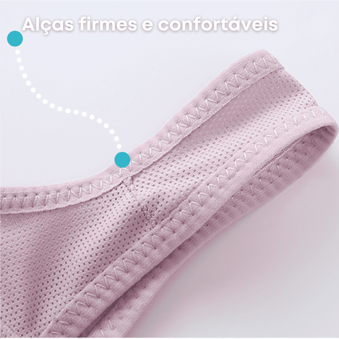 Sutiã Conforto Ergonômico Aura Harmonia Serenidade, Suporte e Leveza o Dia Todo